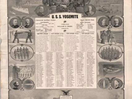 Poster - Memorial Record, Our Invincible Navy