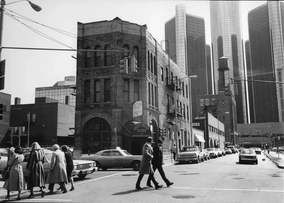 "Sweet Water Tavern; Larned and Randolph" by Carol Fink