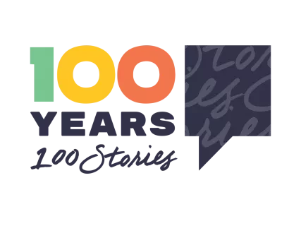 100 Years 100 Stories logo