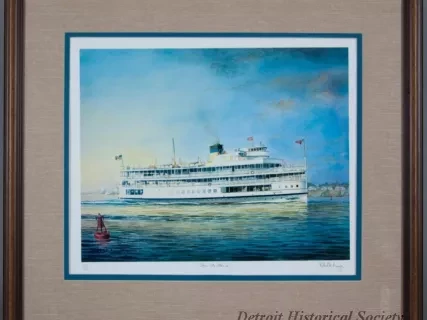 Print - Steamer St. Claire