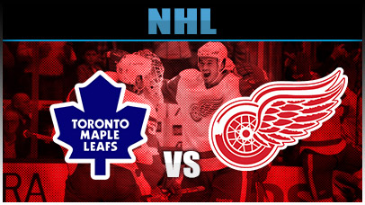 Detroit Red Wings vs. Toronto Maple Leafs at Joe Louis Arena